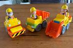 PLAYGO werk- en  bouwvoertuigen 3 auto’s., Ophalen of Verzenden, Gebruikt
