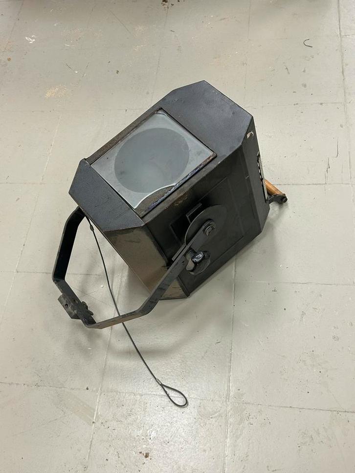 Vintage theaterlamp Strand Electric – industrieel decor, Antiek en Kunst, Antiek | Lampen, Ophalen of Verzenden