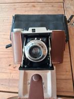 Vintage Adox Camera met lederen tas, Ophalen, Gebruikt, Compact, Overige Merken