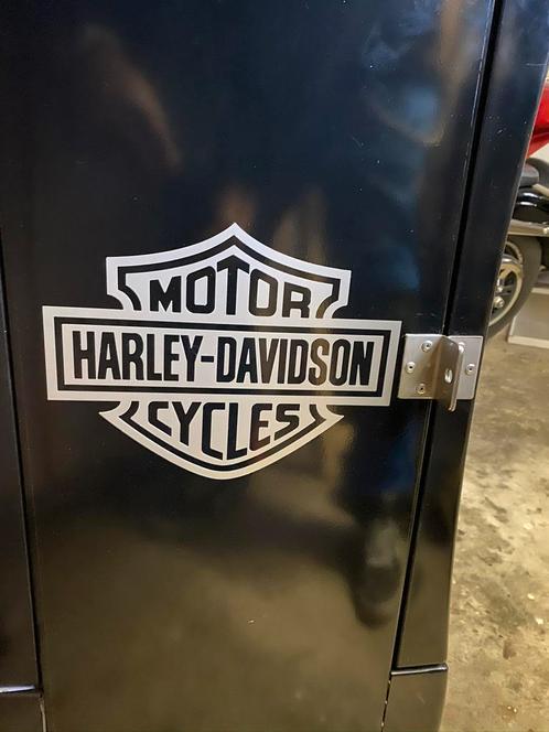 Harley Davidson koelkast, Verzamelen, Automerken, Motoren en Formule 1, Zo goed als nieuw, Motoren, Ophalen