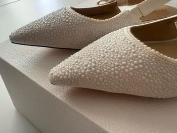 Bruidsschoenen maat 41 NIEUW Prachtig met parels! beschikbaar voor biedingen
