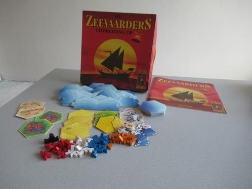 Houten kolonisten uitbreidingsset ZEEVAARDERS, Hobby en Vrije tijd, Gezelschapsspellen | Bordspellen, Zo goed als nieuw, Ophalen of Verzenden