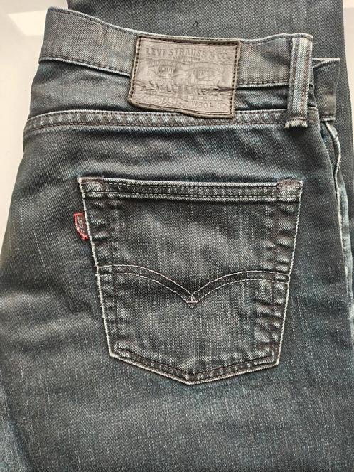 Levi's 504 W30 L32 Donkerblauw-Grijs - Goede Staat, Kleding | Heren, Spijkerbroeken en Jeans, Zo goed als nieuw, W32 (confectie 46) of kleiner