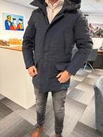 Woolrich Parka winterjas heren MAAT: M, Ophalen of Verzenden, Maat 48/50 (M), Blauw, Gedragen