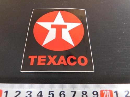 sticker TEXACO logo *, Verzamelen, Stickers, Zo goed als nieuw, Bedrijf of Vereniging, Ophalen