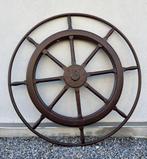 Antiek stuurwiel, Ophalen, Gebruikt