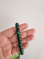 Armband malachiet kralen nieuw, Ophalen of Verzenden, Nieuw, Elastiek