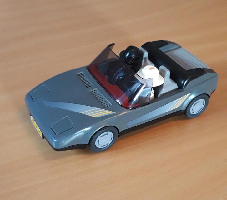 Playmobil 3162 Vluchtauto met originele boeven. Vintage 1987, Kinderen en Baby's, Speelgoed | Playmobil, Zo goed als nieuw, Complete set