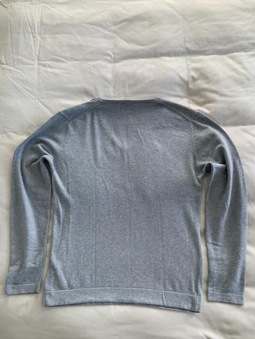 Filippa K man, Grijze V-hals trui,  maat M, Kleding | Heren, Truien en Vesten, Gedragen, Maat 52/54 (L), Grijs, Ophalen of Verzenden