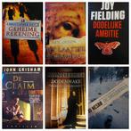 Zes thrillers: Reich, Olson, Fielding, Grisham en Sandford, Ophalen of Verzenden, Gelezen, Diverse auteurs