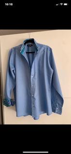 Claude Vigo Shirt blauw 100%katoen maat L, Kleding | Heren, Overhemden, Gedragen, Blauw, Ophalen of Verzenden