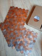 Hexagon wandtegels kunststof zelf klevend, Ophalen, Nieuw, Overige kleuren