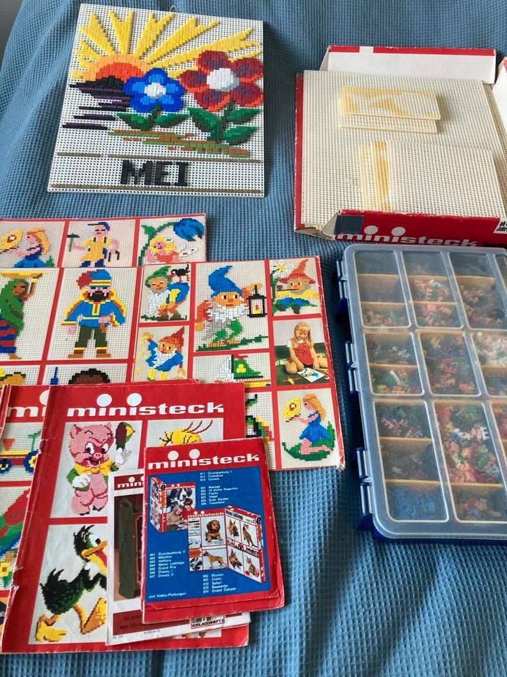 Good old Ministeck, vintage jaren 70-80, Hobby en Vrije tijd, Ministeck, Gebruikt, Ophalen