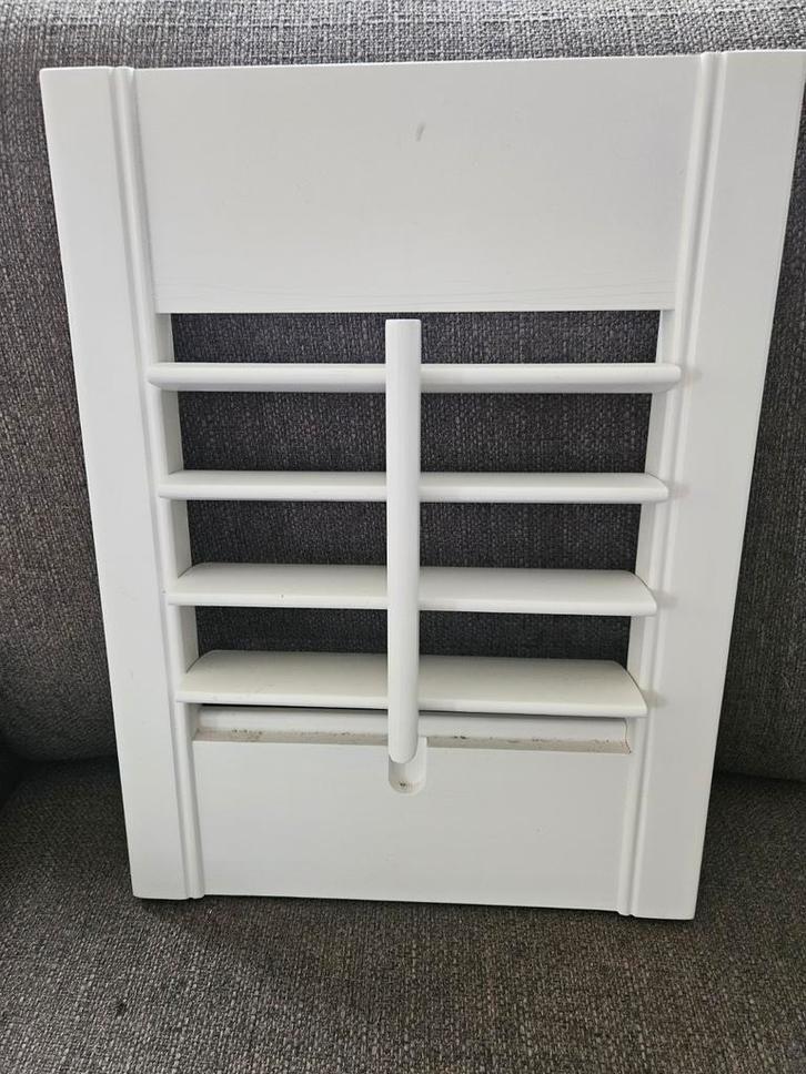 Witte Houten Shutters Splinternieuw, Huis en Inrichting, Stoffering | Gordijnen en Lamellen, Nieuw, Minder dan 100 cm, Minder dan 50 cm
