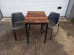 Balkon setje, Tuin en Terras, Tuinsets en Loungesets, Ophalen, Gebruikt, 2 zitplaatsen