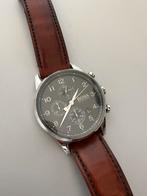 Hugo Boss horloge, Sieraden, Tassen en Uiterlijk, Horloges | Heren, Overige merken, Leer, Staal, Ophalen of Verzenden