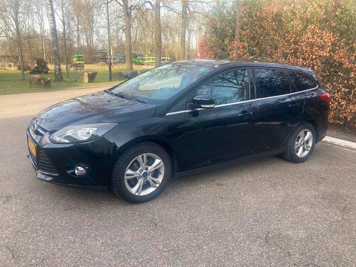 Ford Focus 1.6 85KW Wagon 2012 Zwart, Auto's, Ford, Particulier, Focus, ABS, Airbags, Airconditioning, Boordcomputer, Centrale vergrendeling