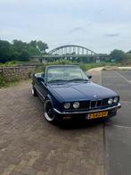 BMW 1986 Blauw, Auto's, Oldtimers, Achterwielaandrijving, Zwart, Cabriolet, Leder