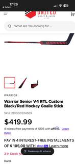 IJshockey sticks keeper bauer warrior, Sport en Fitness, IJshockey, Ophalen of Verzenden, Nieuw, Stick