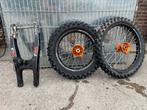 Achterbrug en grote wielen ktm 65 cc, 6 versnellingen, Gebruikt, 65 cc, Ophalen