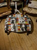 Voetenbank footstool pop art, Antiek en Kunst, Ophalen of Verzenden