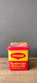 Maggi  rundvlees bouillon blik, Verzamelen, Blikken, Ophalen of Verzenden, Gebruikt, Overige, Overige merken