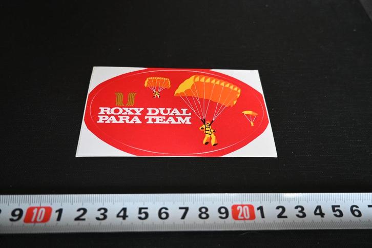 sticker ROXY DUAL Para Team    Tabak, Verzamelen, Stickers, Zo goed als nieuw, Ophalen
