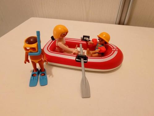 Playmobil 5439 vakantie in bootje compleet, Kinderen en Baby's, Speelgoed | Playmobil, Zo goed als nieuw, Complete set, Ophalen of Verzenden