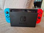 Nintendo Switch met opbergcase en beschermplakker, Ophalen, Zo goed als nieuw, Switch Original