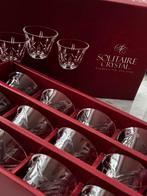 Solitaire Crystal glazen – handgemaakt kristal, set van 12, Verzamelen, Glas en Borrelglaasjes, Ophalen of Verzenden, Zo goed als nieuw