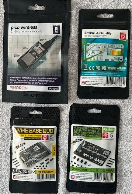 RASPBERRY Pi ACCESSOIRES VAN PIMORONI, Hobby en Vrije tijd, Elektronica-componenten, Nieuw, Ophalen of Verzenden