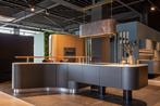 Ronde eilandkeuken met Quooker en Miele apparatuur, Huis en Inrichting, Ophalen, Zwart, Overige typen, Nieuw