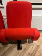 Bioscoopstoelen te koop, Huis en Inrichting, Stoelen, Twee, Ophalen of Verzenden, Zo goed als nieuw, Stof