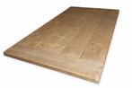 Massief Steigerhouten Tafelblad - 220x100x5 cm, Ophalen, Gebruikt, 200 cm of meer, 50 tot 100 cm