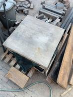 Tegels 60x60x5cm lichte randschade en opsluitband antraciet, Tuin en Terras, Tegels en Klinkers, Ophalen, Zo goed als nieuw, 10 m² of meer