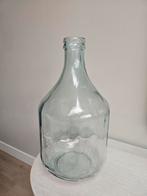 Grote glazen fles - decoratie, Ophalen, Gebruikt