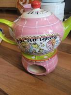 Blond Amsterdam Theepot + Theelicht - Even Bijkletsen, Ophalen of Verzenden, Gebruikt