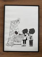 Fiep Westendorp - Jip en Janneke kijken bij baby in wieg, Antiek en Kunst, Ophalen
