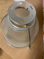 Glazen Lampenkap met Metalen Frame, Huis en Inrichting, Woonaccessoires | Stolpen, Ophalen of Verzenden, Gebruikt