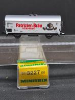 Minitrix 3227 - koelwagen Ibhlqs407 'Patrizier' (15165), Gelijkstroom, Trix, Wagon, Ophalen of Verzenden