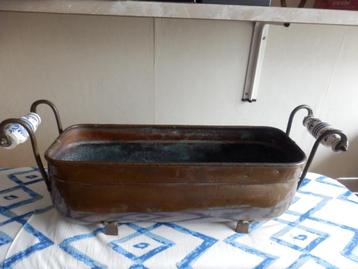 Koperen Plantenbak beschikbaar voor biedingen