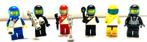 Lego 6 Space Mini-Figures 6703 (1988), Kinderen en Baby's, Speelgoed | Duplo en Lego, Ophalen of Verzenden, Gebruikt, Losse stenen