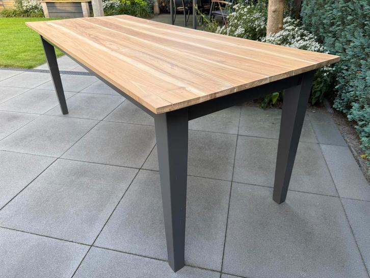 Teakhouten / Teakhout / Teak eettafel / eetkamertafel, Huis en Inrichting, Tafels | Eettafels, Gebruikt, 50 tot 100 cm, 200 cm of meer