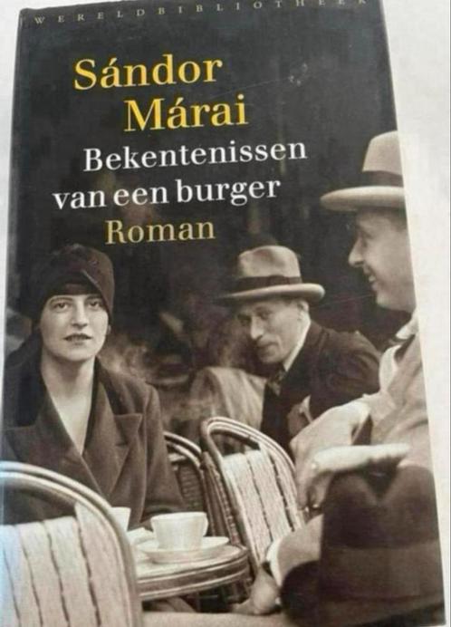 SANDOR MARAI BEKENTENISSEN VAN EEN BURGER ROMAN, Boeken, Romans, Zo goed als nieuw, Ophalen of Verzenden