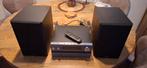 Kenwood Mini Stereo Set met Boxen en Afstandsbediening, Cd-speler, Zo goed als nieuw, Microset, Ophalen