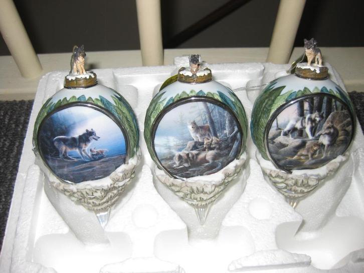 Wolf ornamenten bradford editions, Diversen, Kerst, Nieuw, Ophalen