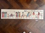 Egypte geborduurd  (122 x 28 cm), Hobby en Vrije tijd, Borduren en Borduurmachines, Ophalen of Verzenden, Zo goed als nieuw, Handborduren