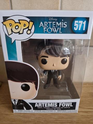 Funko pop artemis fowl nr 571 artemis fowl  beschikbaar voor biedingen