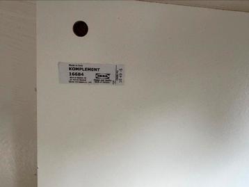 Komplement Ikea pax verdeler met fijne draadstaal manden - afbeelding 5
