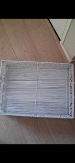 Riet gevlochten  dienblad., Ophalen, Zo goed als nieuw, Rechthoekig, Overige materialen